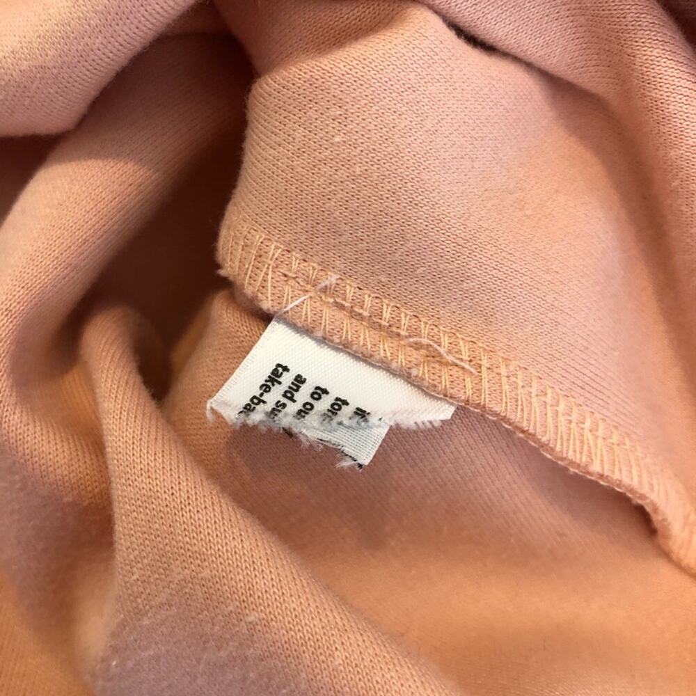 Eileen Fisher light orange apricot sweatshirt knit top size Petite Medium PM - Picture 9 of 15